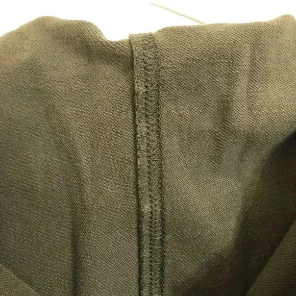 Joe Fresh Green Zippered Hoodie Size Extra Small - Picture 15 of 16